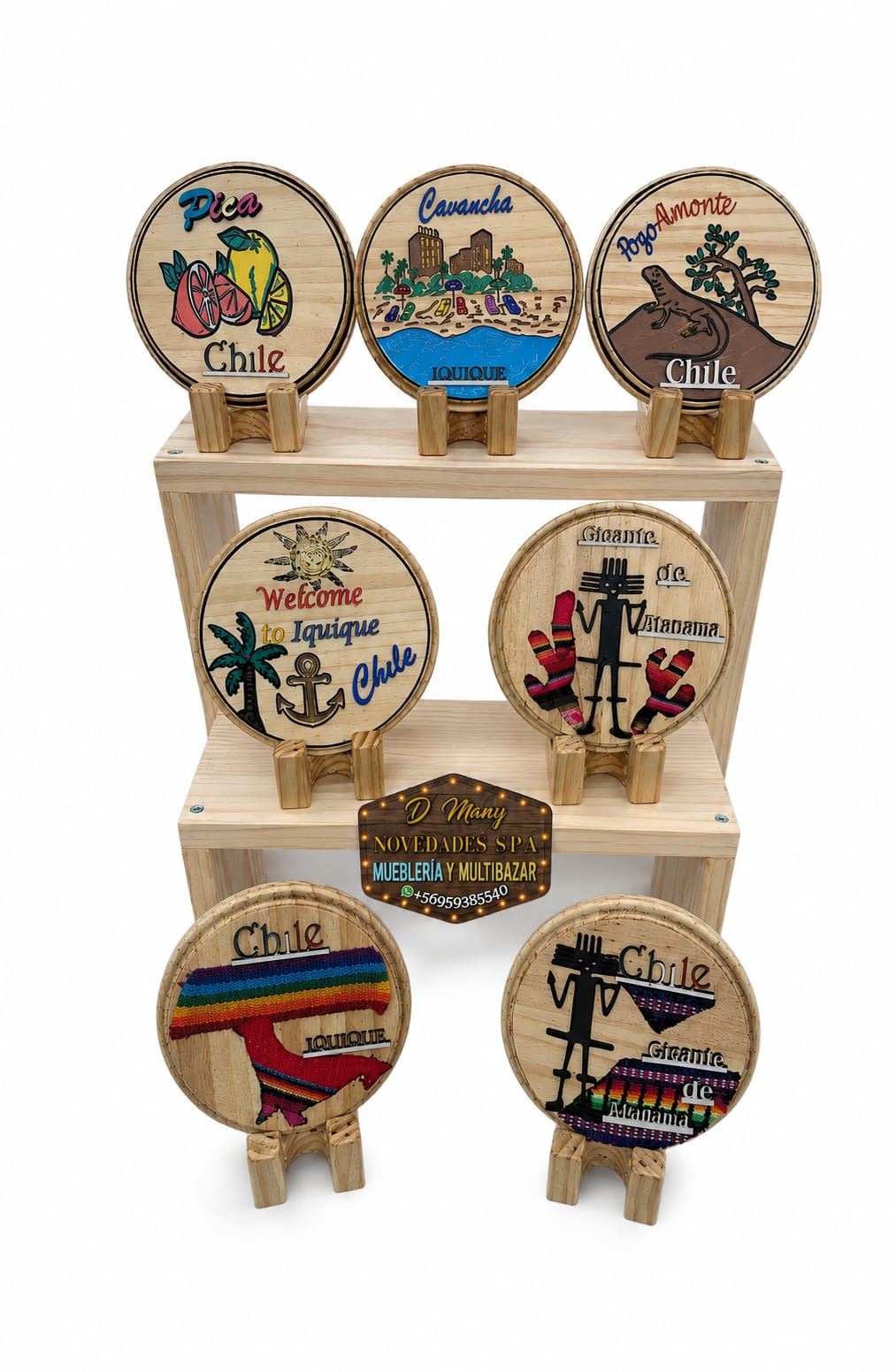 WhatsApp Image 2026-07-14 at 6.33.44 PM Platos Decorativos Artesanales – Identidad Regional Tarapacá - Imagen 1