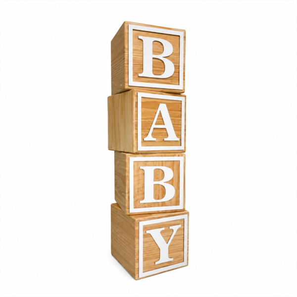 Cubos De Madera Baby